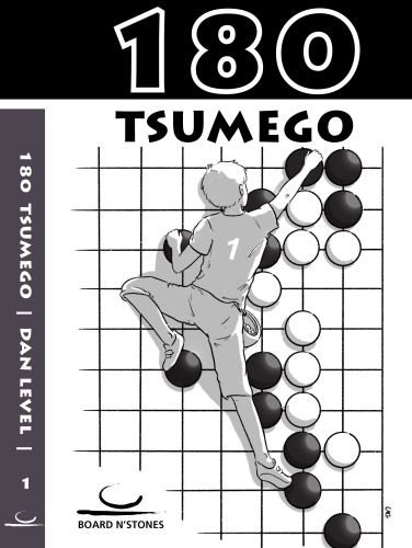 Cover of the book '180 Tsumego' by Gunnar Dickfeld